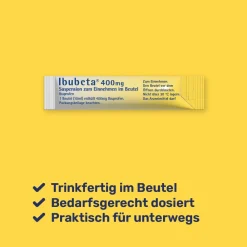 ® 400 mg Suspension zum Einnehmen im Beutel><noscript><img width=