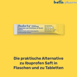 ® 200 mg Suspension zum Einnehmen im Beutel|Ibubeta Discount