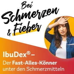 IbuDex® 400 mg, bei Kopfschmerzen, Zahnschmerzen und Fieber><noscript><img width=
