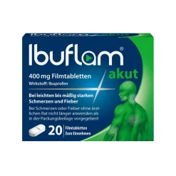 Ibuflam akut 400 mg | Bei Schmerzen & Fieber | Schnelle, langanhaltende Hilfe| Hot
