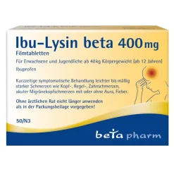 Ibu-Lysin beta 400 mg Filmtabletten|