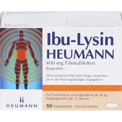 Ibu-Lysin HEUMANN 400 mg Filmtabletten| Hot