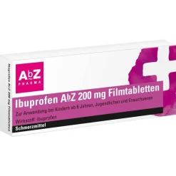 Ibuprofen AbZ 200 mg Filmtabletten|AbZ Pharma Best