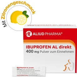 Ibuprofen AL direkt 400 mg Pulver bei Fieber und Schmerzen>Aliud Outlet