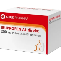 Ibuprofen AL direkt 200 mg Pulver bei Fieber und Schmerzen>Aliud Clearance