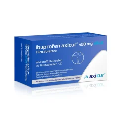 Ibuprofen axicur® 400 mg akut Filmtabletten> Best