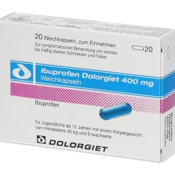 Ibuprofen Dolorgiet 400 mg| Hot