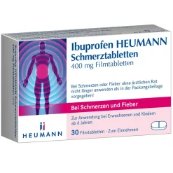 Schmerztabletten 400 mg Filmtabletten|Ibuprofen Heumann Hot