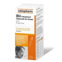 IBU-ratiopharm® 4 % Fiebersaft für Kinder 200 mg/5 ml Sirup>IBU ratiopharm Clearance