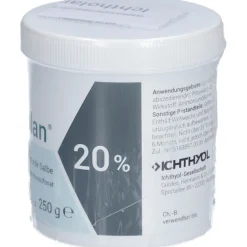 ® 20 % Salbe – Zur Behandlung von Hautentzündungen|Ichtholan Hot