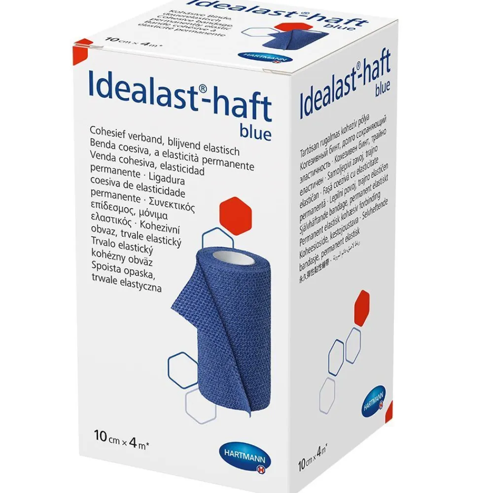 Idealast®-haft Color Binde 10cm x 4 m blau| Discount