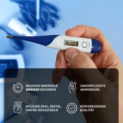 digitales Fieberthermometer mit flexibler Spitze|IEA MEDICAL Online