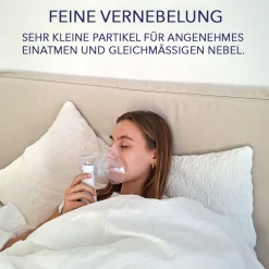 IEA Medical Inhalationsgerät und Kochsalzlösung (20x5ml) Bundle| Best
