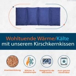 Kirschkernkissen Mikrowelle, Wärmekissen, Getreidekissen, Kirschkernkissen Nacken|IEA MEDICAL Discount