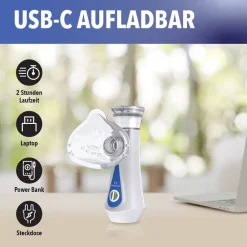 mobiles Inhalationsgerät, Inhalator, Vernebler, Inhaliergerät Kinder und Erwachsene|IEA MEDICAL Online