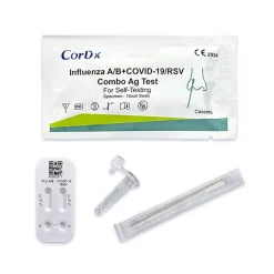 4 in 1 Kombi + Influenza A + B RSV Viren + Corona COVID-19 Schnelltest + BLT Desinfektionsgel><noscript><img width=