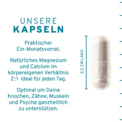 Magnesium + Calcium Kapseln | Rotalge und Magnesiumoxid | vegan>InnoNature Sale