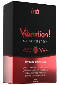 INTT *Vibration! Strawberry* Tingling Effect Gel><noscript><img width=
