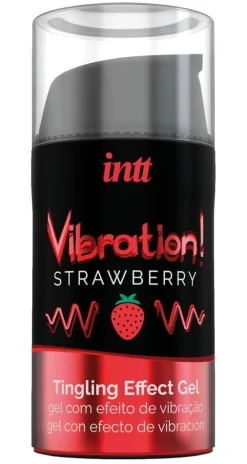 INTT *Vibration! Strawberry* Tingling Effect Gel><noscript><img width=