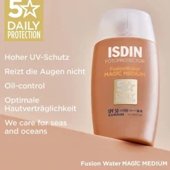 Fusion Water Magic Color Medium LSF 50 getönter Sonnenschutz für das Gesicht|ISDIN Clearance