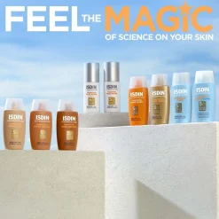 Fusion Water Magic Color Light LSF 50 getönter Sonnenschutz für das Gesicht|ISDIN
