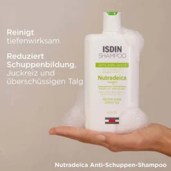 Nutradeica® Anti-Schuppen Shampoo bei fettiger Kopfhaut, Juckreiz und seborrhoischer Dermatitis|ISDIN Discount