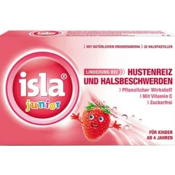 junior Halspastillen bei Kinderhalsschmerzen|isla Discount