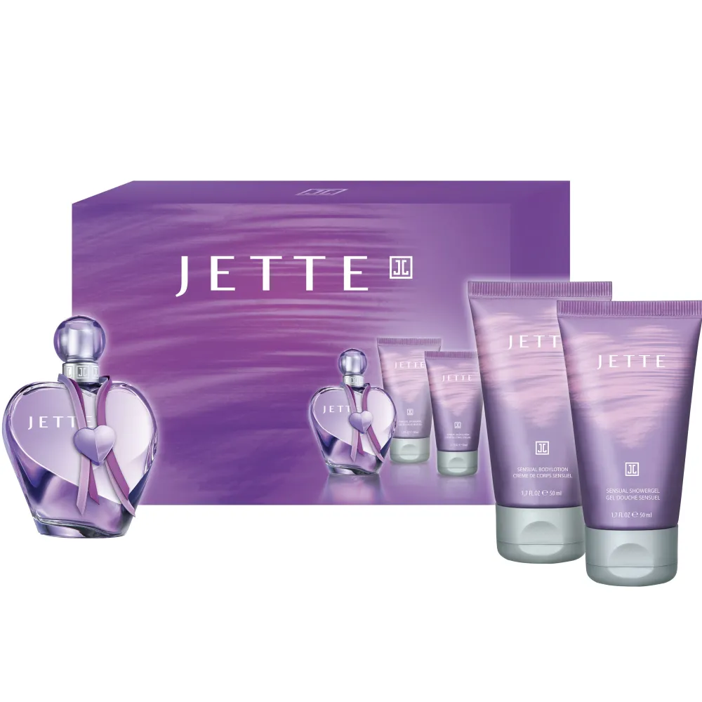 JETTE Love Set Eau de Parfum + Bodylotion + Shower Gel>