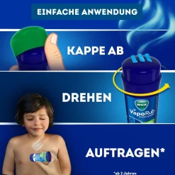 Jetzt NEU - WICK VapoRub Erkältungssalbe im Stick zur Linderung von 4 Erkältungssymptomen><noscript><img width=