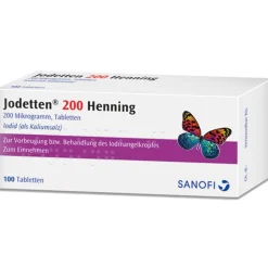 Jodetten® 200 Henning Tabl.|