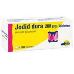 Jodid dura® 200 µg Tabletten> Hot