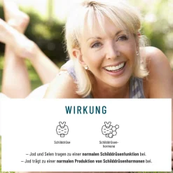 Jod Selen Kelp Komplex 180 vegane Kapseln Thymian Schilddrüse Drüsenschild ®><noscript><img width=