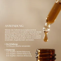 Selbstbräunungskonzentrat fürs Gesicht - für eine natürliche & gleichmäßige Bräune, Vegan><noscript><img width=