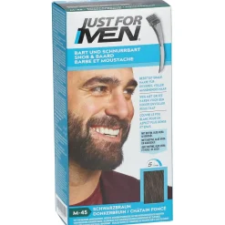 ® Pflege-Brush-In-Color-Gel schwarzbraun|JUST FOR MEN New