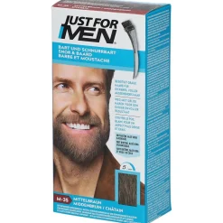 ® Pflege-Brush-In-Color-Gel mittelbraun>JUST FOR MEN Clearance