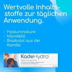KadeHydro Befeuchtungscreme - Befeuchtung, Pflege und Regeneration der Haut im äußeren Intimbereich| Best