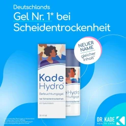 KadeHydro Befeuchtungsgel - innere und äußere Anwendung bei Scheidentrockenheit im praktischen Dosierspender| Best