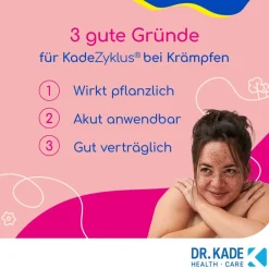 KadeZyklus bei Krämpfen w. der Menstruation - lindert schmerzhafte Menstruationskrämpfe, 30 St.><noscript><img width=