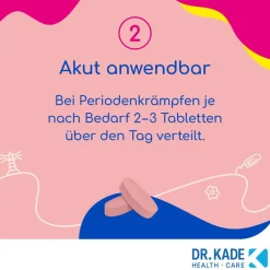 KadeZyklus bei Krämpfen w. der Menstruation - lindert schmerzhafte Menstruationskrämpfe, 30 St.><noscript><img width=