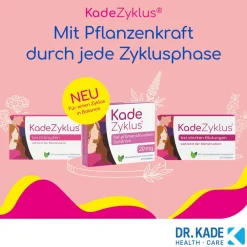 KadeZyklus bei Krämpfen w. der Menstruation - lindert schmerzhafte Menstruationskrämpfe, 30 St.><noscript><img width=