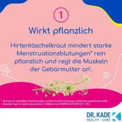KadeZyklus bei starken Blutungen w. der Menstruation - Reduziert starke Menstruationsblutungen*, 20 St.><noscript><img width=
