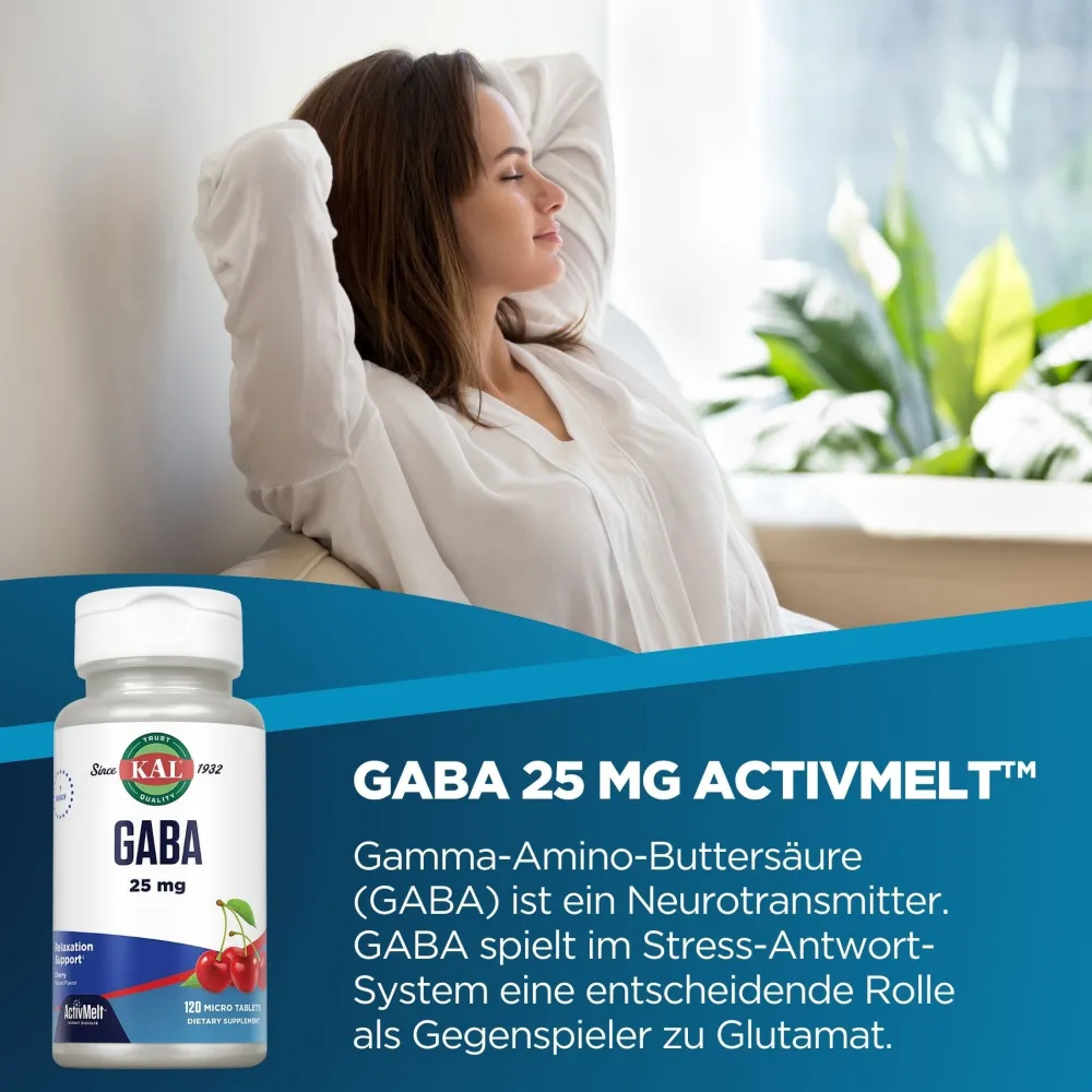 KAL GABA 25 mg ActivMelt> Hot