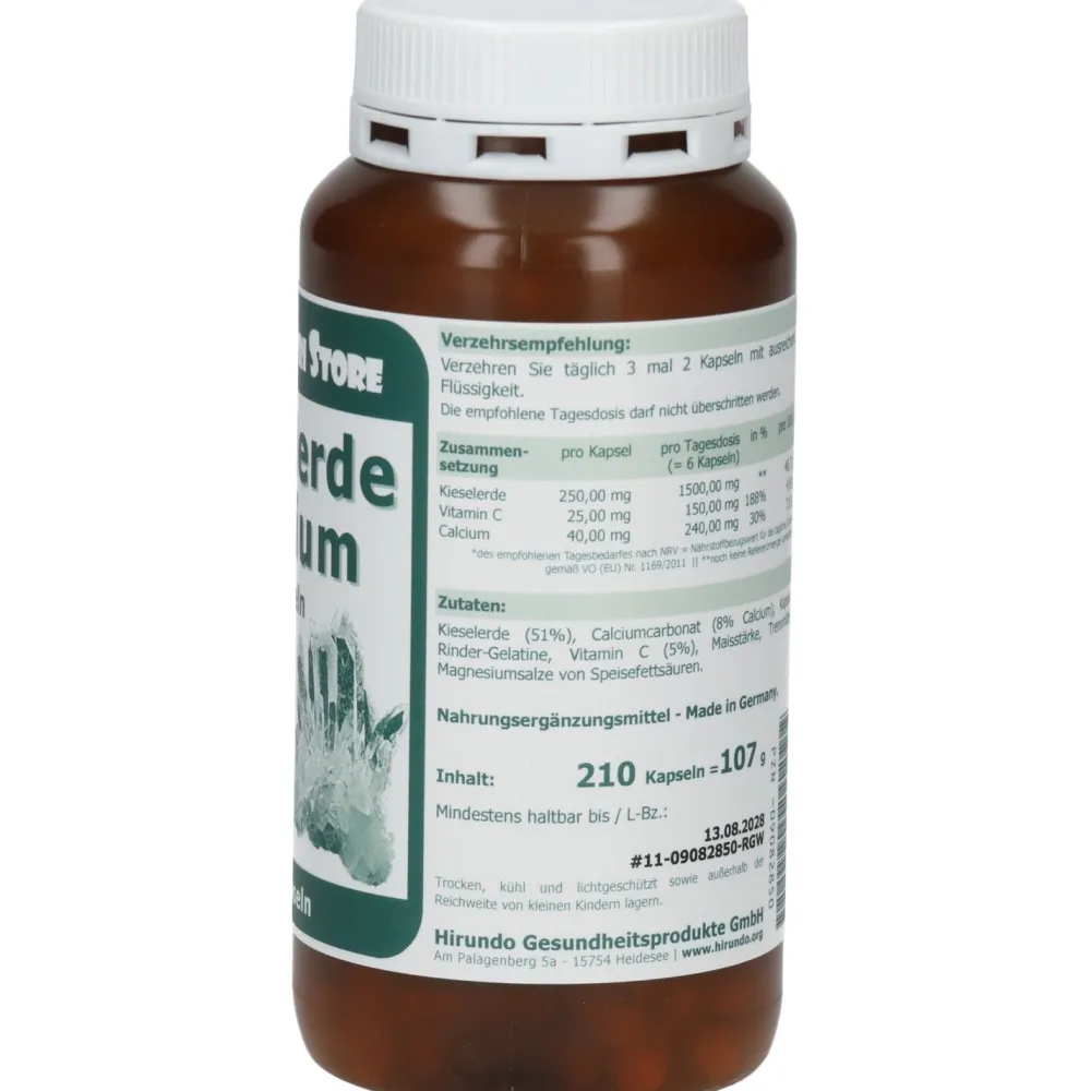 Kieselerde Calcium Kapseln| Best