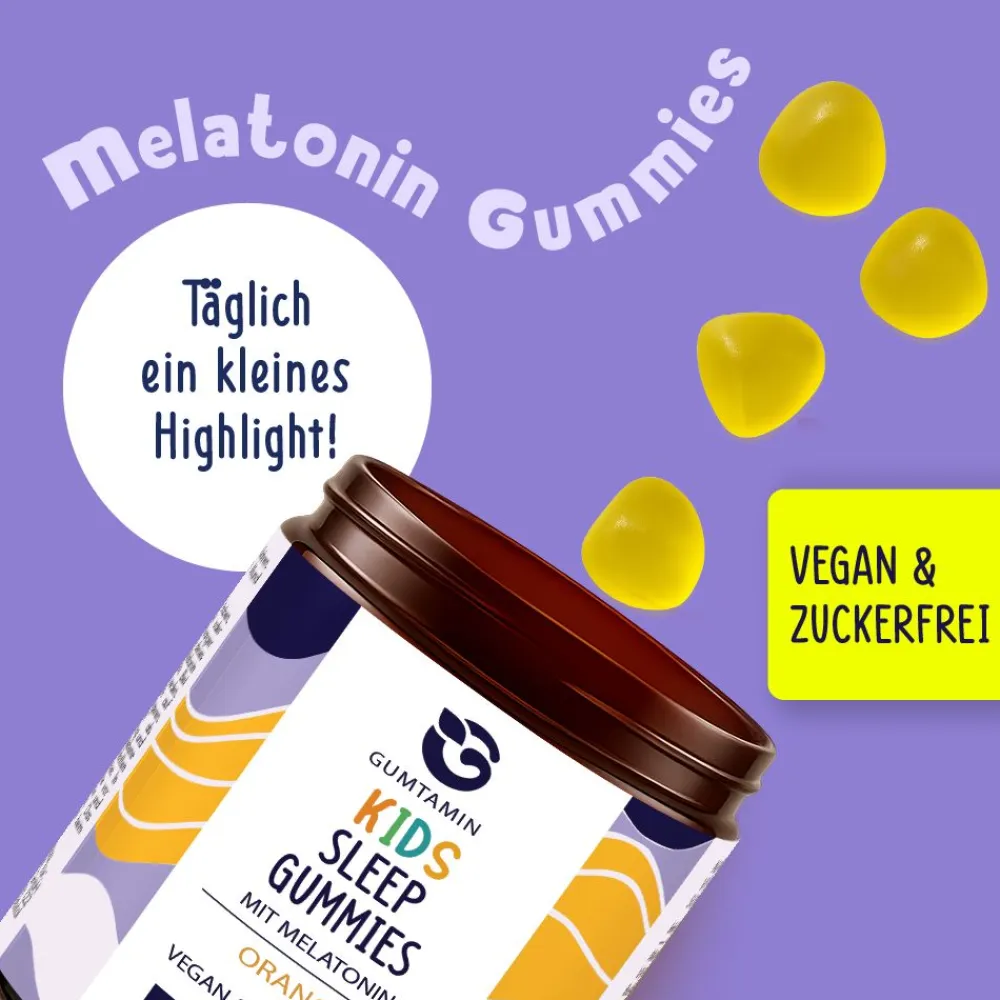 Kinder Sleep Gummies mit Melatonin | Gumtamin>