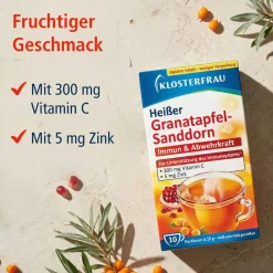 Broncholind® Heißer Granatapfel-Sanddorn|Klosterfrau Best