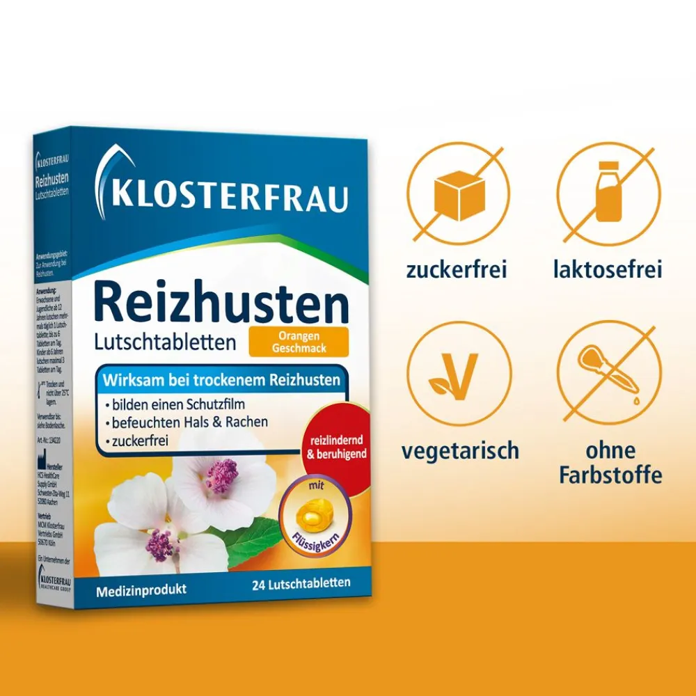 Reizhusten zuckerfrei>Klosterfrau Outlet