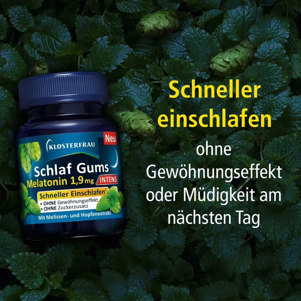 Schlaf Gums Melatonin 1,9 mg Intens>Klosterfrau Online