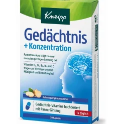 ® Gedächtnis + Konzentration|Kneipp