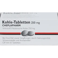 Kohle-Tabletten 250 mg| Clearance