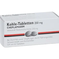 Kohle-Tabletten 250 mg| Clearance